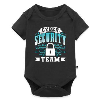 Équipe de cybersécurité Piratage de la sécurité informatique Hacker - Body à manches courtes Premium Bébé - noir - Devant