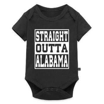 Alabama Saying Funny Alabama Gift - Baby Premium short-sleeve bodysuit - black - Front