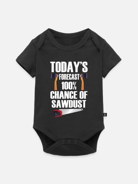 Tischler - Baby Premium Kurzarmbody - Schwarz