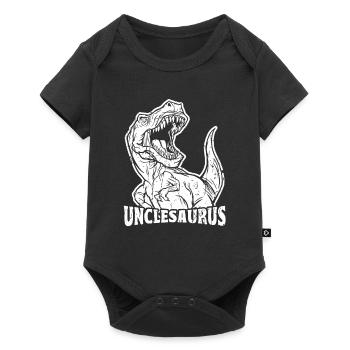 Unclesaurus Oncle Saurus Dinosaure - créature - Body à manches courtes Premium Bébé - noir - Devant