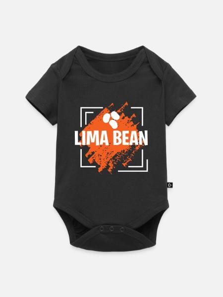 Lima Bean fantastic Design - Baby Premium Kurzarmbody - Schwarz