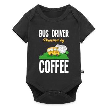 Funny school bus driver school bus bus driver - Baby Premium short-sleeve bodysuit - black - Front