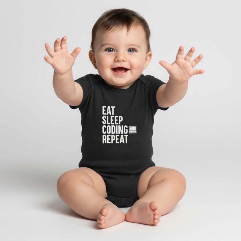 Programmeur de codage Coder Développeur de logiciels Body à manches courtes Premium Bébé