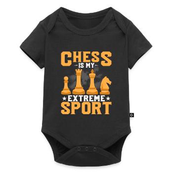 Chess Is My Extreme Sport Chess Player Chess Boar - Baby Premium short-sleeve bodysuit - black - Front