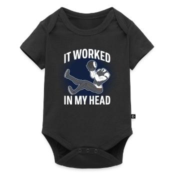 Cela a fonctionné dans ma tête Pool Billiards Gift - Body à manches courtes Premium Bébé - noir - Devant