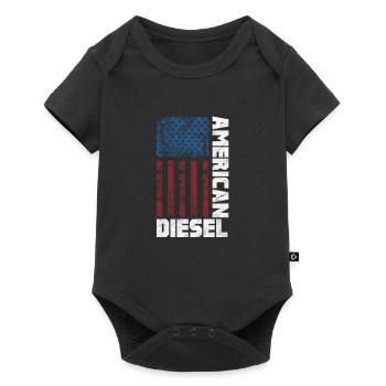 Diesel America - Baby Premium short-sleeve bodysuit - black - Front