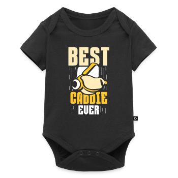 Best Caddie ever Golf golfing Golfer Golfer Golf - Baby Premium short-sleeve bodysuit - black - Front