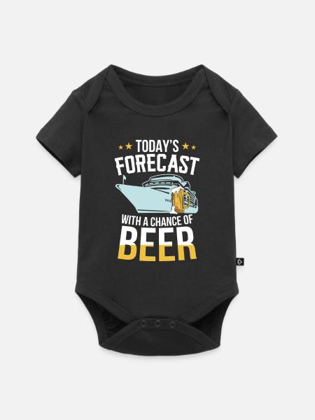 Kreuzfahrt - Baby Premium Kurzarmbody - Schwarz