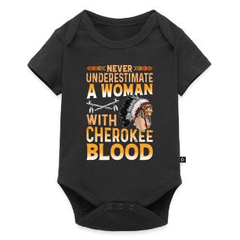 Indianer Ureinwohner Amerika Native American - Baby Premium short-sleeve bodysuit - black - Front