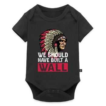 Indianer Ureinwohner Amerika Native American - Baby Premium short-sleeve bodysuit - black - Front