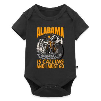 Alabama Adventure Gift - Body à manches courtes Premium Bébé - noir - Devant