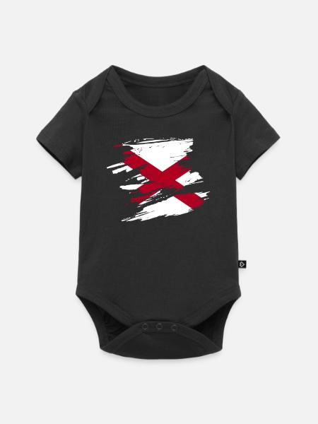 Alabama reisen geschenk - Baby Premium Kurzarmbody - Schwarz