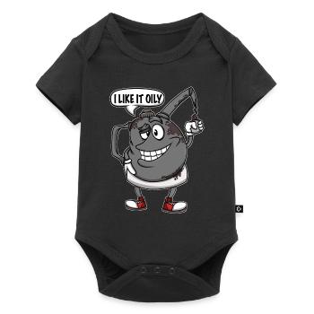Huile Puis-je l’aimer Mécanicien de voiture huileux - Body à manches courtes Premium Bébé - noir - Devant