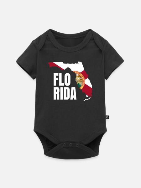 Florida Home Resident Geschenk - Baby Premium Kurzarmbody - Schwarz