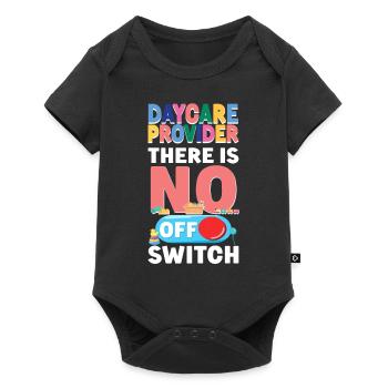 Fournisseur de services de garde d’enfants Enseignant - Body à manches courtes Premium Bébé - noir - Devant