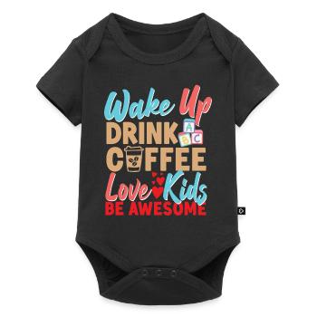 Childcare Daycare Provider Teacher - Baby Premium short-sleeve bodysuit - black - Front