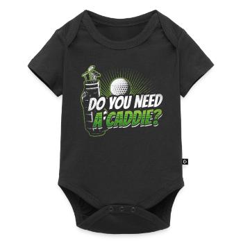 Do you need a caddie? Golfing Caddie Golf - Baby Premium short-sleeve bodysuit - black - Front