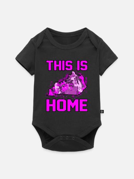 Startseite Kentucky geschenk - Baby Premium Kurzarmbody - Schwarz