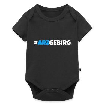 Arzgebirg mei Haamit - Baby Premium Kurzarmbody - Schwarz - Vorne