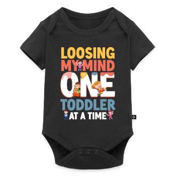 Fournisseur de services de garde d’enfants Enseignant - Body à manches courtes Premium Bébé - noir - Devant