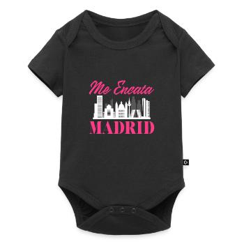 Madrid - Baby Premium short-sleeve bodysuit - black - Front