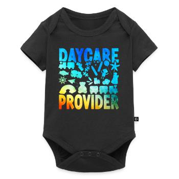 Childcare Daycare Provider Teacher - Baby Premium short-sleeve bodysuit - black - Front