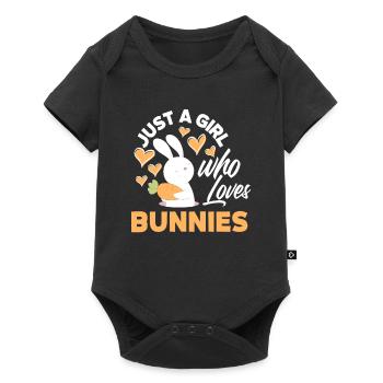 Rabbit Rabbit Pet Rabbit Mama Gift - Baby Premium short-sleeve bodysuit - black - Front