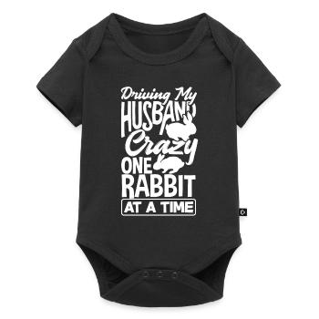 Rabbit Rabbit Pet Rabbit Mama Gift - Baby Premium short-sleeve bodysuit - black - Front