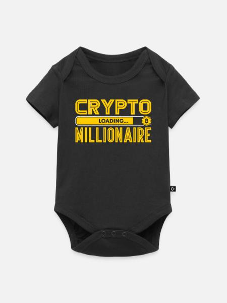 Crypto - Baby Premium short-sleeve bodysuit - black