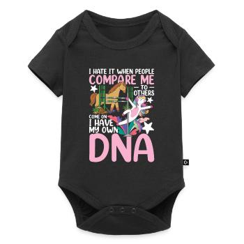 I Hate It When People Compare Me To Others - Baby Premium Kurzarmbody - Schwarz - Vorne