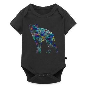 Hyena - Baby Premium short-sleeve bodysuit - black - Front