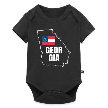 Géorgie Home Gift - Body à manches courtes Premium Bébé - noir - Devant