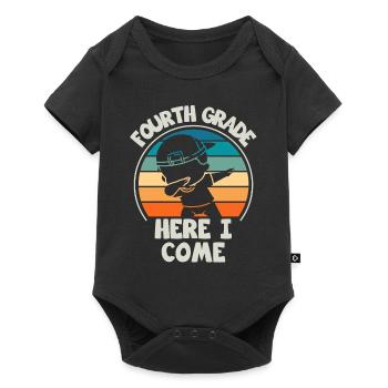 Fourth Grade Teachers for Back to School - Baby Premium short-sleeve bodysuit - black - Front