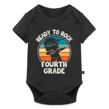 Fourth Grade Teachers for Back to School - Baby Premium short-sleeve bodysuit - black - Front