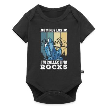 Have Not Lost Me I Collect Stones Geologist - Baby Premium short-sleeve bodysuit - black - Front