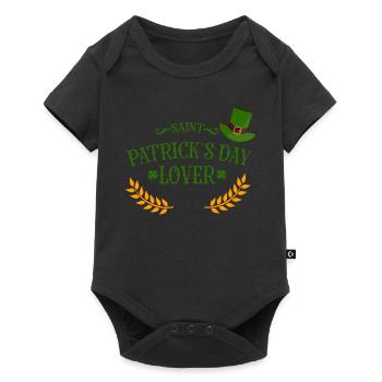 St Patrick's Day lover Irish Ireland Irish - Baby Premium short-sleeve bodysuit - black - Front