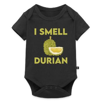 Je sens le durian - Body à manches courtes Premium Bébé - noir - Devant
