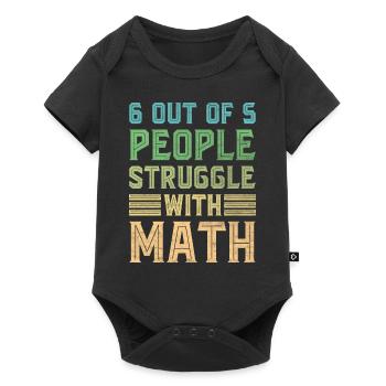 Math Jokes Mathmatician Teacher Math Mathematics - Baby Premium short-sleeve bodysuit - black - Front