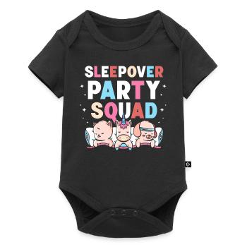Sleepover Party Troupe Overnight Stay - Baby Premium short-sleeve bodysuit - black - Front