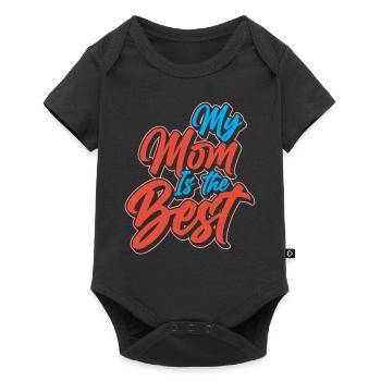 My Mom is the Best Mother's Day Mommy - Baby Premium short-sleeve bodysuit - black - Front