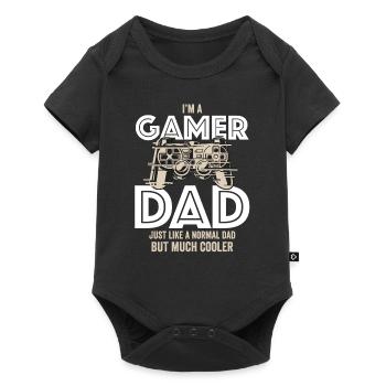 I'm A Gamer Dad Just Like A Normal Dad - Body à manches courtes Premium Bébé - noir - Devant