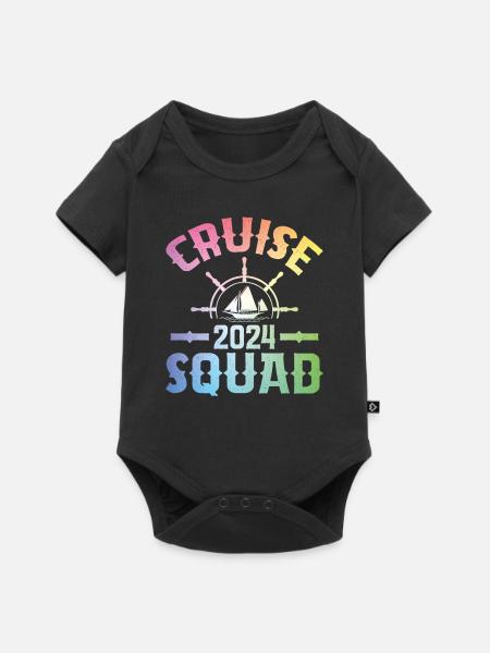 Kreuzfahrtgruppe 2024 - Baby Premium Kurzarmbody - Schwarz