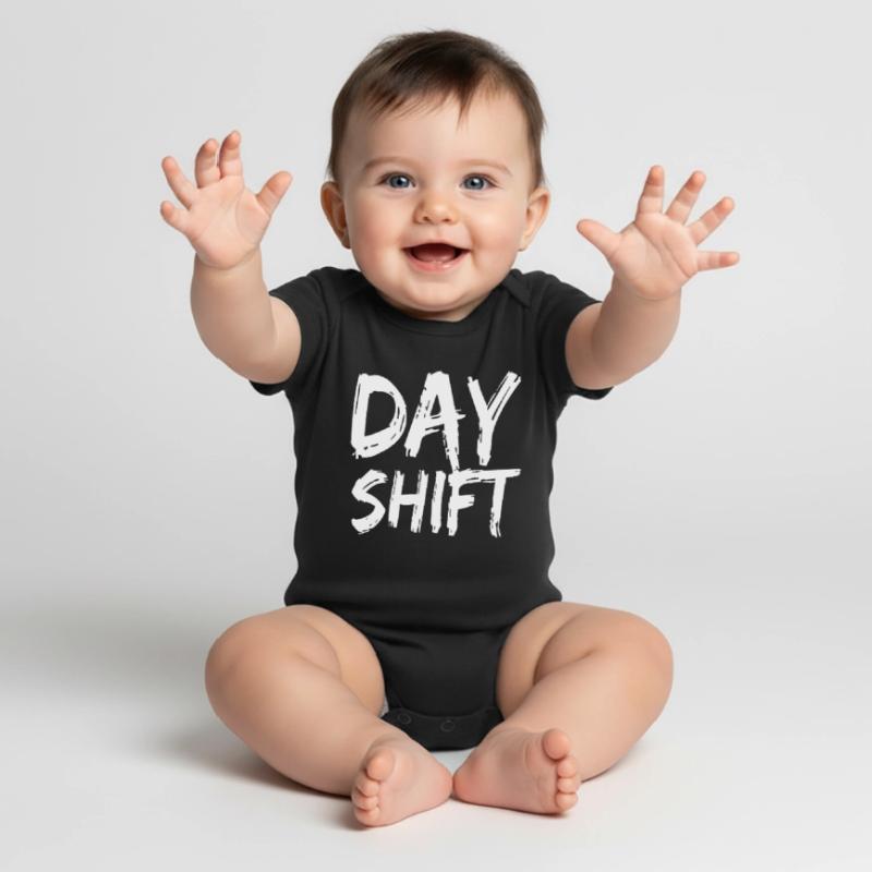 Day shift Shift work Shiftwork Baby Premium short-sleeve bodysuit