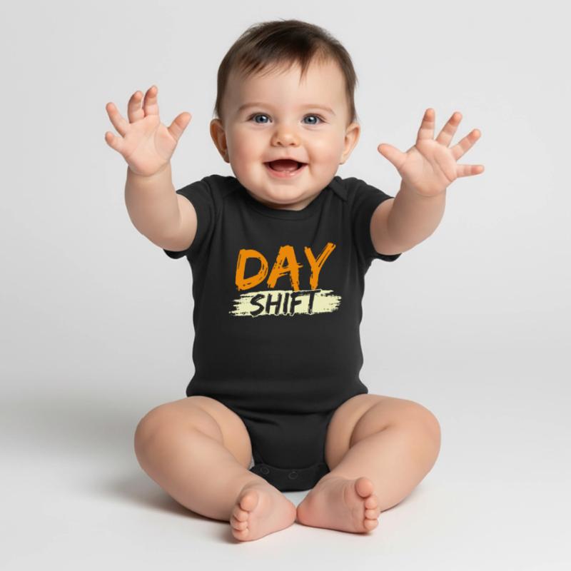 Day shift Shift work Shiftwork Baby Premium short-sleeve bodysuit