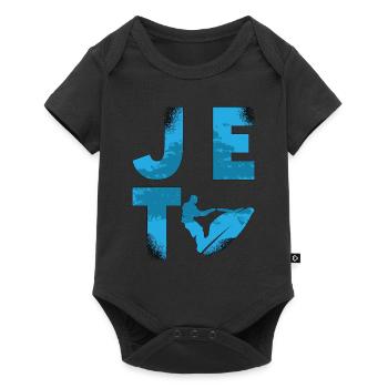 Jetski Sports Nautiques Vacances d’été Cool Cadeau - Body à manches courtes Premium Bébé - noir - Devant
