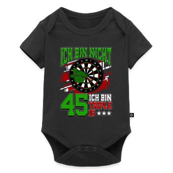 Ich bin nicht 45 ich bin Triple 15 - 45. - Baby Premium Kurzarmbody - Schwarz - Vorne