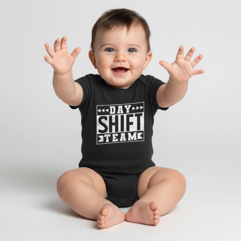 Day Shift Team Shift Work Shift Work Baby Premium short-sleeve bodysuit