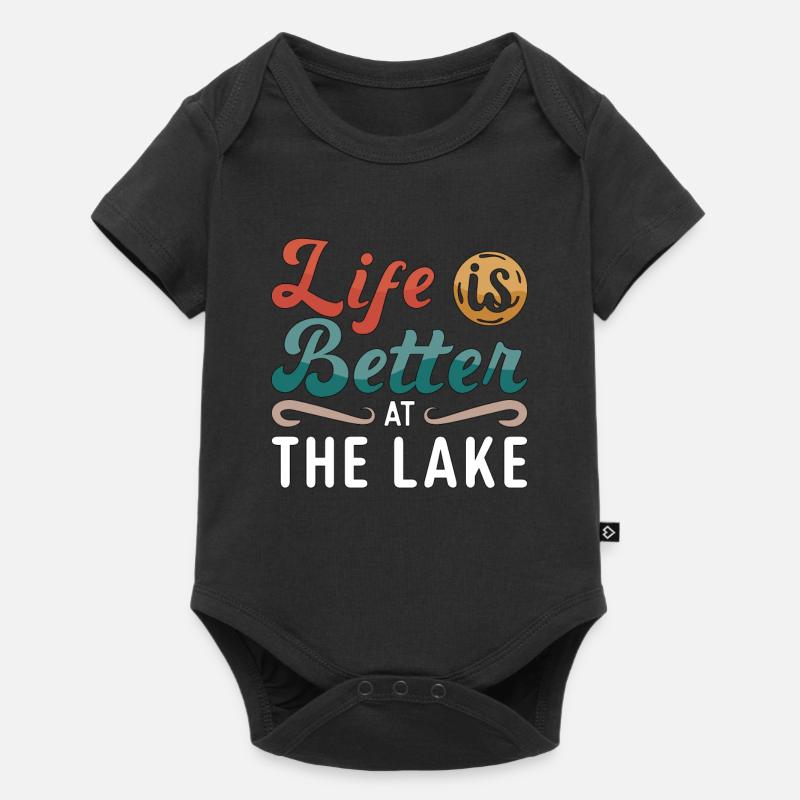 Wakeboard Wakeboarder Wakeboard Wake Cadeau - Body à manches courtes Premium Bébé - noir