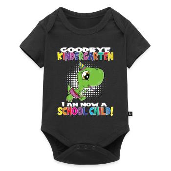 Au revoir la maternelle, je suis un écolier maintenant ! - Body à manches courtes Premium Bébé - noir - Devant