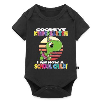 Au revoir la maternelle, je suis un écolier maintenant ! - Body à manches courtes Premium Bébé - noir - Devant